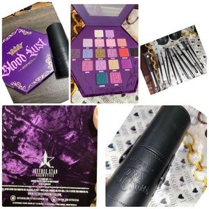 Jeffre star eyeshadow palette blood lust and 13 PCBRUSHSET MORPHE XJAMESCHARLES